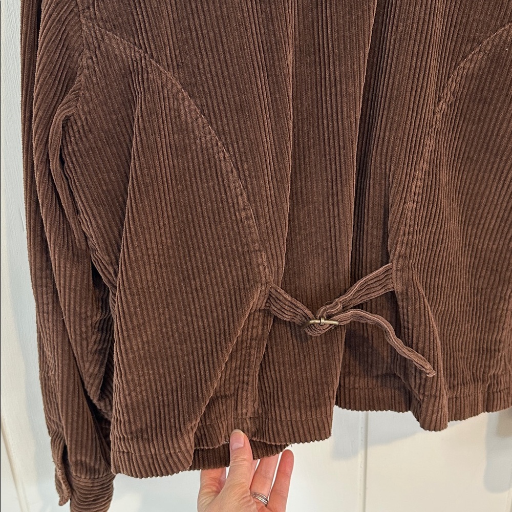 Brandon Thomas Dark Brown Corduroy Jacket - Picture 10 of 12